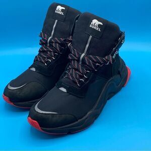 Sorel‎ Kinetic Rned Conquest Black Red/Pink
